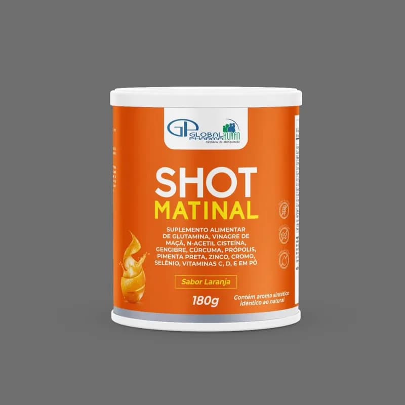 Shot Matinal Sabor Laranja 180g