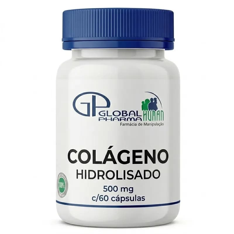 Colágeno Hidrolisado 500mg c/60 cápsulas