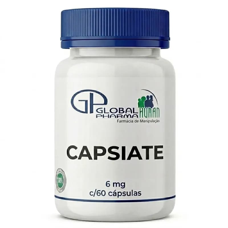 Capsiate 6mg c/60 cápsulas