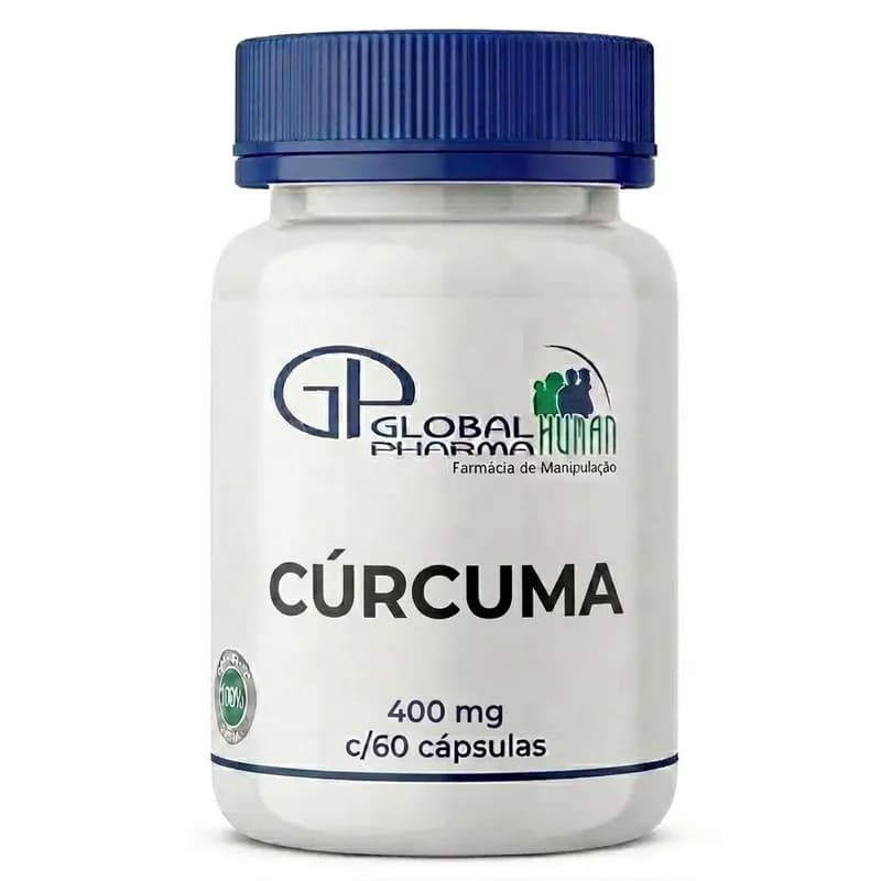 Cúrcuma 400mg c/60 cápsulas