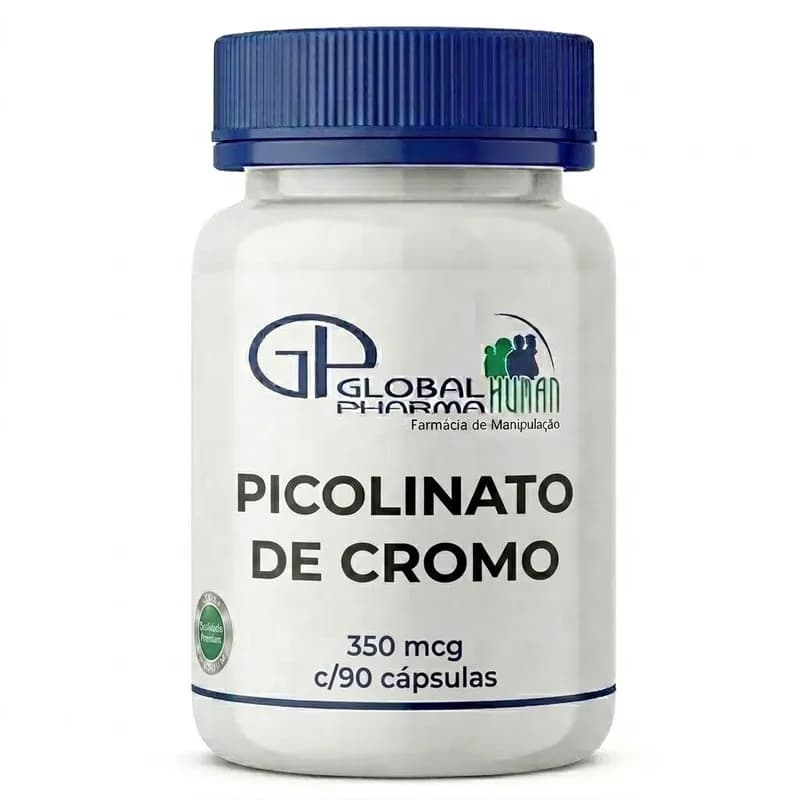 Picolinato de Cromo 350mcg c/90 cápsulas