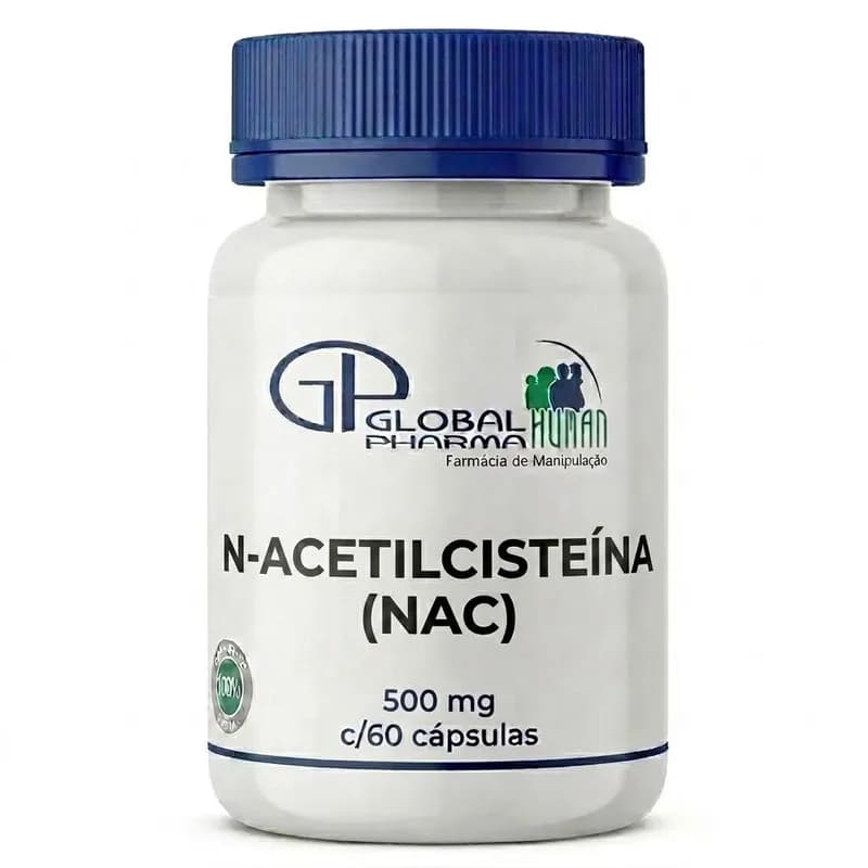 N-Acetilcisteína (NAC) 500mg c/60 cápsulas