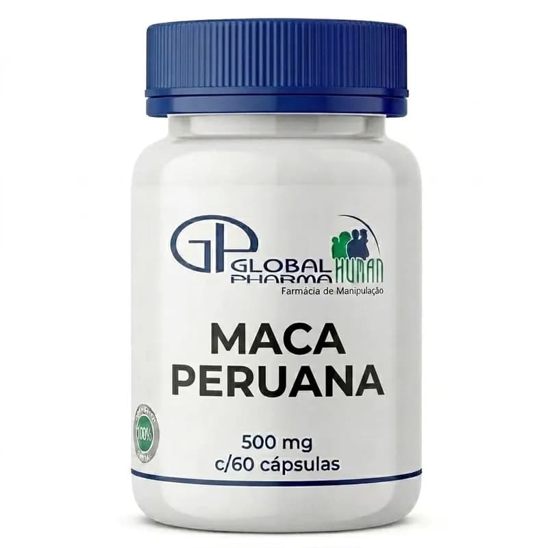 Maca Peruana 500mg c/60 cápsulas