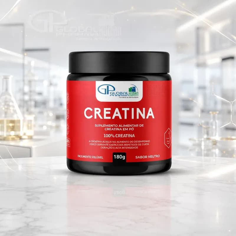 Creatina 100% Pura 180g