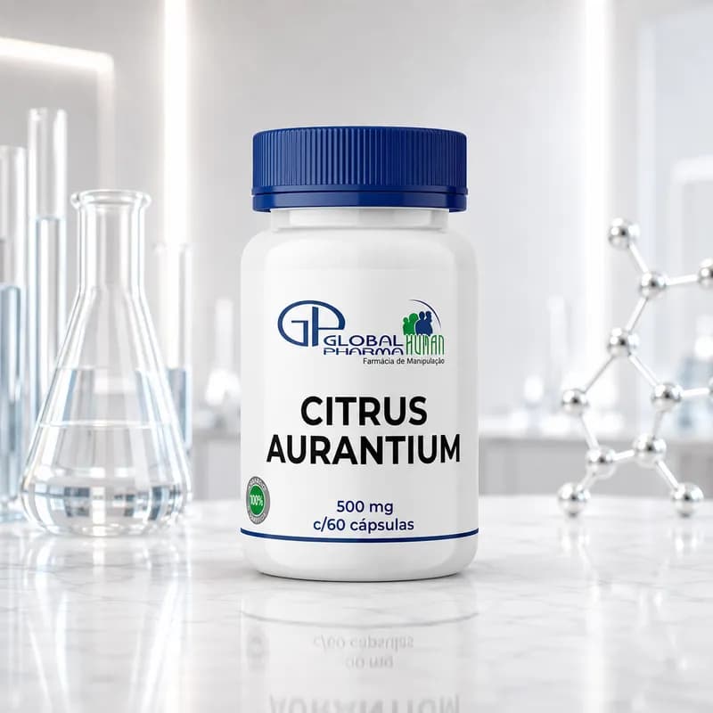 Citrus Aurantium 500mg c/60 cápsulas