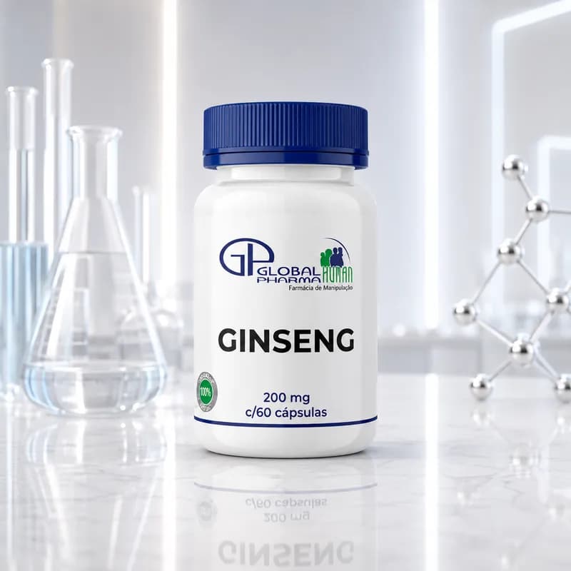 Ginseng 200mg c/60 cápsulas
