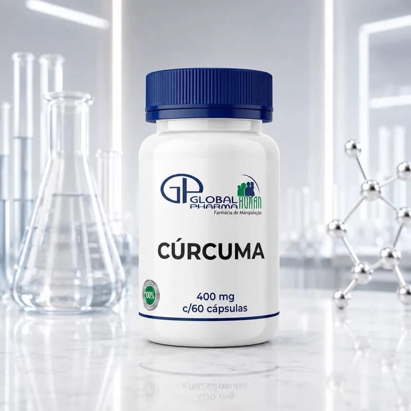 Cúrcuma 400mg c/60 cápsulas