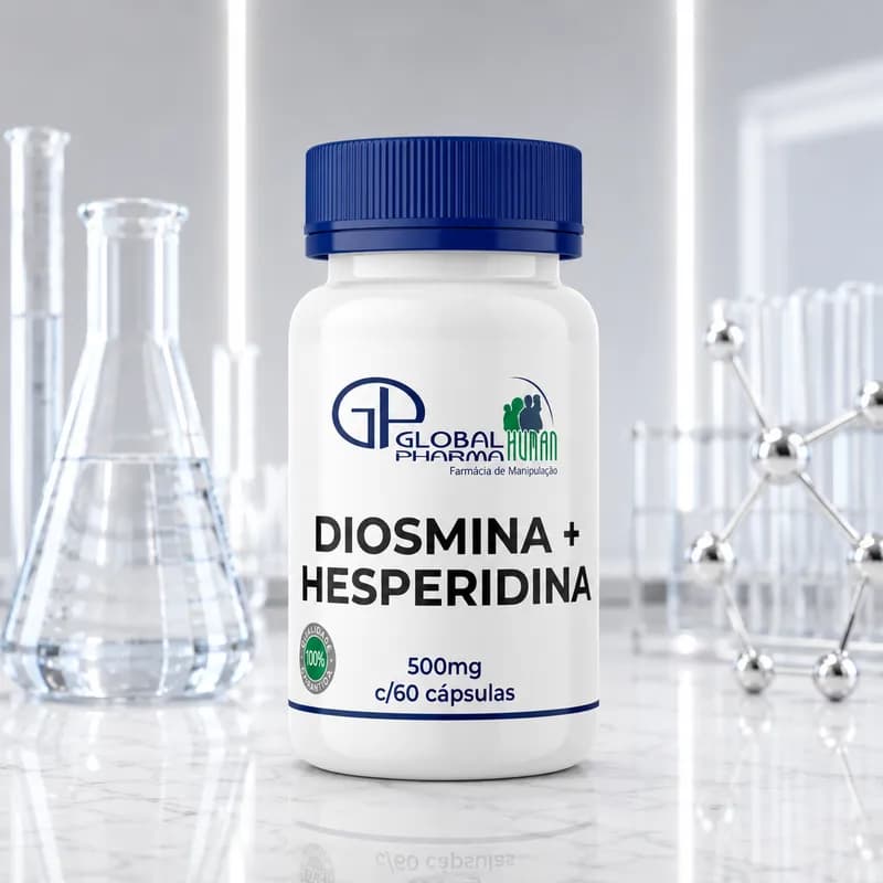 Diosmina 450mg + Hesperidina 50mg c/60 cápsulas