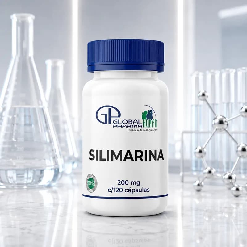 Silimarina 200mg c/120 cápsulas