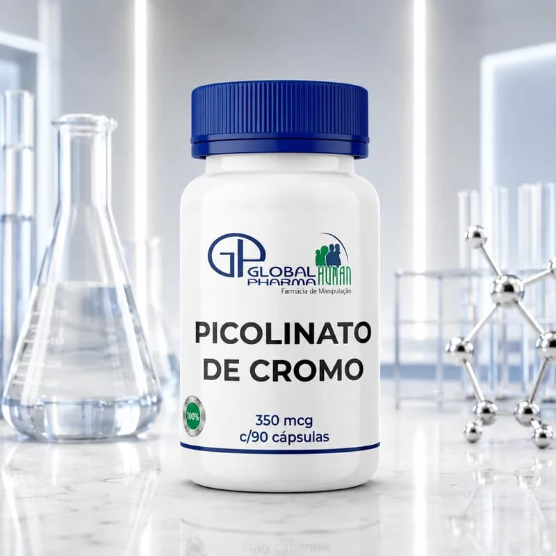 Picolinato de Cromo 350mcg c/90 cápsulas