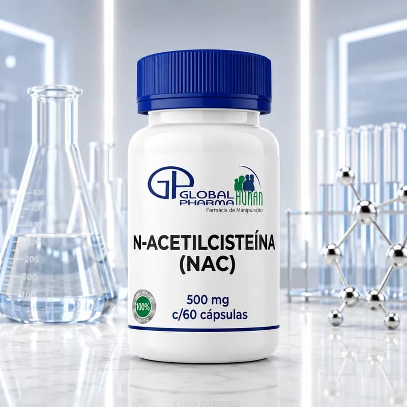 N-Acetilcisteína (NAC) 500mg c/60 cápsulas