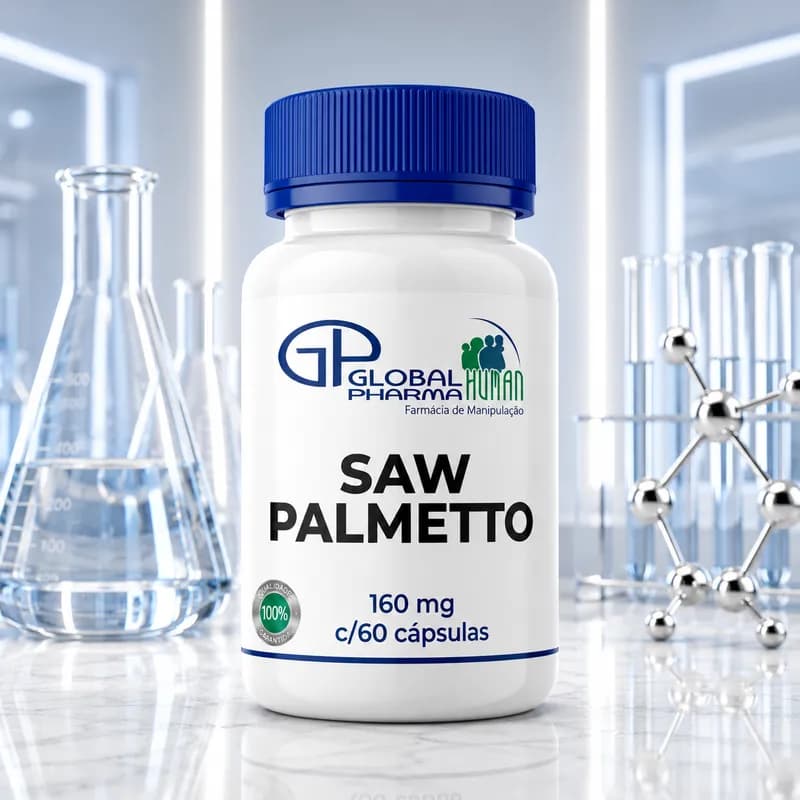 Saw Palmetto 160mg c/60 cápsulas