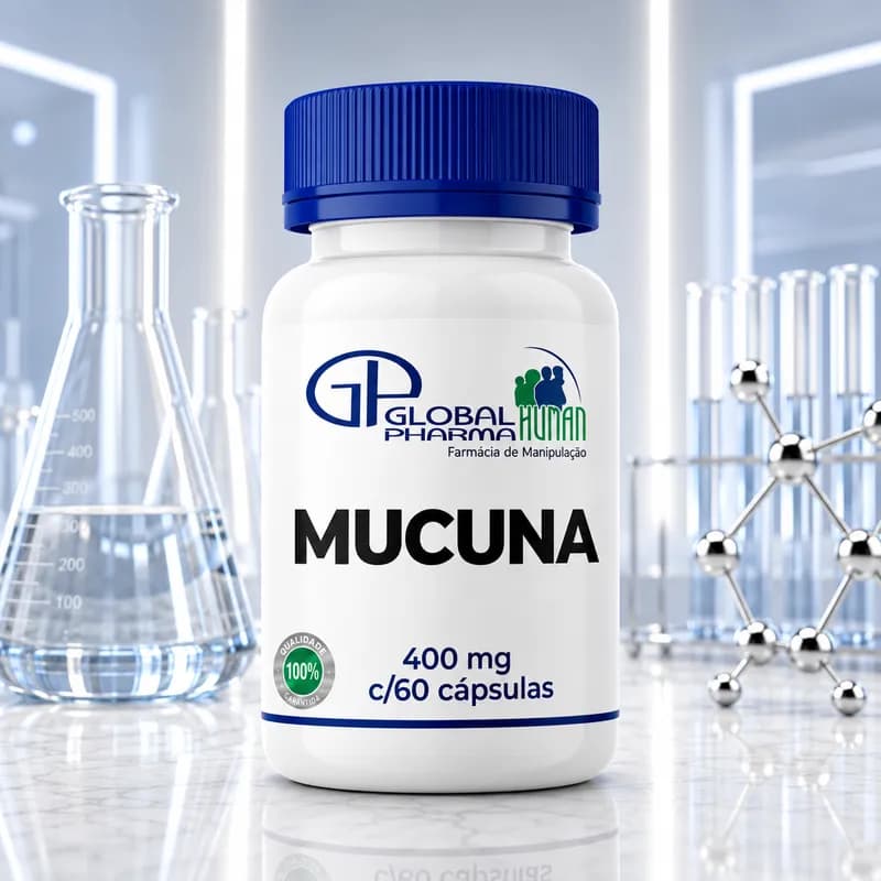 Mucuna 400mg c/60 cápsulas