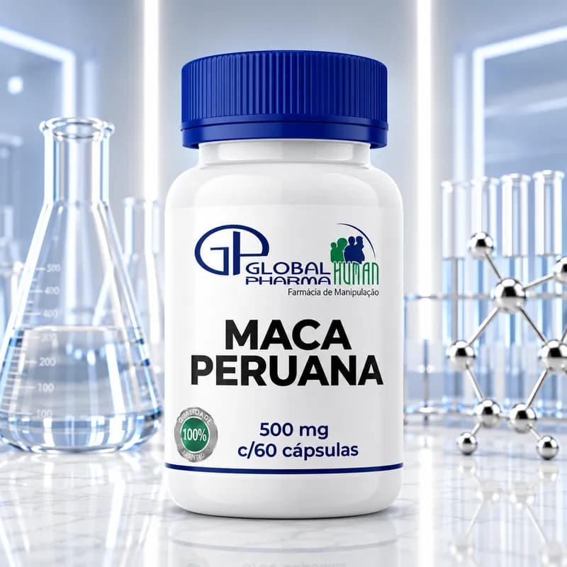 Maca Peruana 500mg c/60 cápsulas