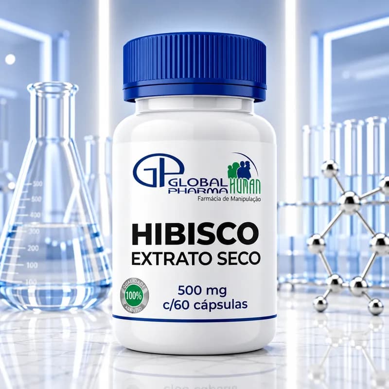 Hibisco 500mg c/60 cápsulas