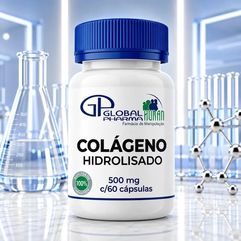 Colágeno Hidrolisado 500mg c/60 cápsulas