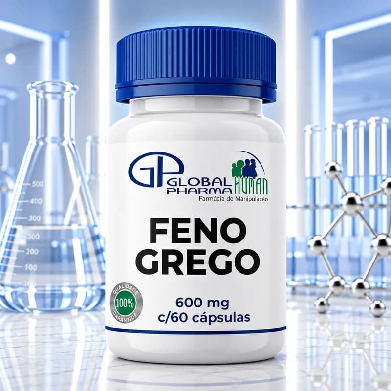 Feno Grego 600mg c/60 cápsulas