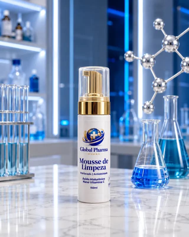 Mousse de Limpeza Facial Anti-idade e Antioxidante 150ml