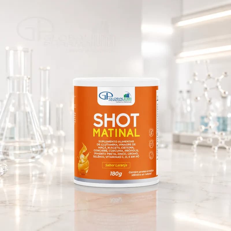 Shot Matinal Sabor Laranja 180g